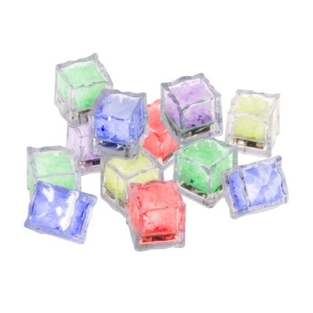 Hastings Home Hastings Home Color Change LED Cube Water Lights 127386RNV